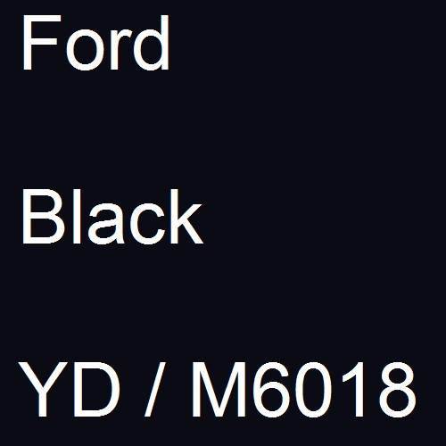 Ford, Black, YD / M6018.